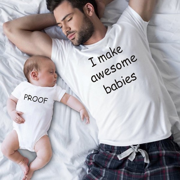 Dad and Son T shirt Cotton Letter Daily Print White Light Red Red Short Sleeve Mommy And Me Outfits Active Matching Outfits Dad and Son T shirt Cotton Letter Daily Print White Light Red Red Short Sleeve Mommy And Me Outfits Active Matching Outfits