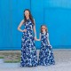 Mommy and Me Dresses Graphic Floral Daily Print Blue Sleeveless Maxi Mommy And Me Outfits Cute Matching Outfits Mommy and Me Dresses Graphic Floral Daily Print Blue Sleeveless Maxi Mommy And Me Outfits Cute Matching Outfits