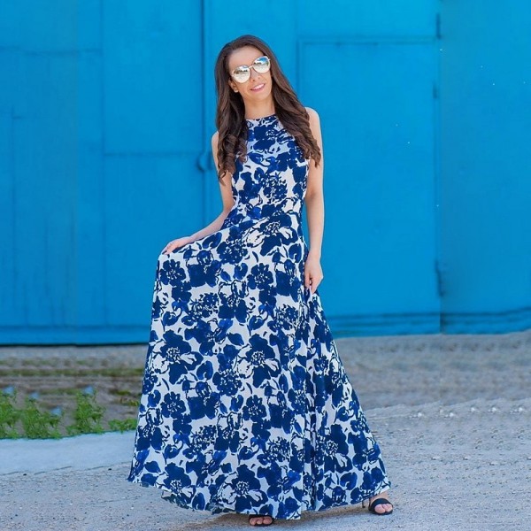 Mommy and Me Dresses Graphic Floral Daily Print Blue Sleeveless Maxi Mommy And Me Outfits Cute Matching Outfits Mommy and Me Dresses Graphic Floral Daily Print Blue Sleeveless Maxi Mommy And Me Outfits Cute Matching Outfits