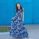 Mommy and Me Dresses Graphic Floral Daily Print Blue Sleeveless Maxi Mommy And Me Outfits Cute Matching Outfits Mommy and Me Dresses Graphic Floral Daily Print Blue Sleeveless Maxi Mommy And Me Outfits Cute Matching Outfits