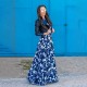 Mommy and Me Dresses Graphic Floral Daily Print Blue Sleeveless Maxi Mommy And Me Outfits Cute Matching Outfits Mommy and Me Dresses Graphic Floral Daily Print Blue Sleeveless Maxi Mommy And Me Outfits Cute Matching Outfits