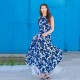 Mommy and Me Dresses Graphic Floral Daily Print Blue Sleeveless Maxi Mommy And Me Outfits Cute Matching Outfits Mommy and Me Dresses Graphic Floral Daily Print Blue Sleeveless Maxi Mommy And Me Outfits Cute Matching Outfits