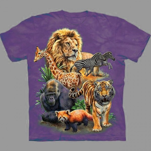 Kids Boys T shirt Short Sleeve 3D Print Lion Tiger Animal Blue Children Tops Spring Summer Active Fashion Daily Regular Fit 3-12 Years Kids Boys T shirt Short Sleeve 3D Print Lion Tiger Animal Blue Children Tops Spring Summer Active Fashion Daily Regular Fit 3-12 Years