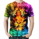 Kids Boys T shirt Short Sleeve 3D Print Tiger Animal Crewneck Rainbow Children Tops Spring Summer Active Fashion Daily Daily Outdoor Regular Fit 3-12 Years Kids Boys T shirt Short Sleeve 3D Print Tiger Animal Crewneck Rainbow Children Tops Spring Summer Active Fashion Daily Daily Outdoor Regular Fit 3-12 Years