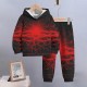 Kids Boys Hoodie & Pants Hoodie Set Clothing Set 2 Pieces Long Sleeve Rainbow Gradient Ramp Print Street Sports Vacation Fashion Comfort Cool Daily 3-12 Years Kids Boys Hoodie & Pants Hoodie Set Clothing Set 2 Pieces Long Sleeve Rainbow Gradient Ramp Print Street Sports Vacation Fashion Comfort Cool Daily 3-12 Years