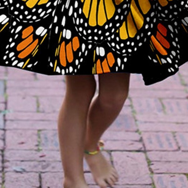 Girls' 3D Animal Butterfly Dress Long Sleeve 3D Print Fall Winter Daily Holiday Vacation Cute Casual Sweet Kids 3-10 Years Swing Dress A Line Dress Above Knee Polyester Regular Fit Girls' 3D Animal Butterfly Dress Long Sleeve 3D Print Fall Winter Daily Holiday Vacation Cute Casual Sweet Kids 3-10 Years Swing Dress A Line Dress Above Knee Polyester Regular Fit