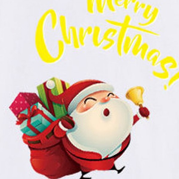 Family T shirt Tops Letter Santa Claus Street Print Black White Yellow Short Sleeve 3D Print Active Matching Outfits