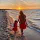 Mommy and Me Dresses Cotton Solid Color Daily Blue Orange Rose Red Short Sleeve Above Knee Mommy And Me Outfits Daily Matching Outfits Mommy and Me Dresses Cotton Solid Color Daily Blue Orange Rose Red Short Sleeve Above Knee Mommy And Me Outfits Daily Matching Outfits