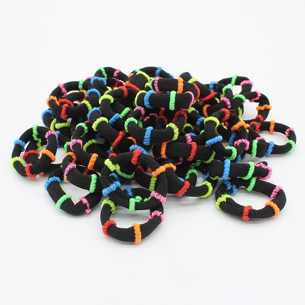 50 Pieces Kids Girls' Sweet Daily Solid Colored Polyester Hair Accessories Colorful / Green / Blue One-Size / Hair Tie 50 Pieces Kids Girls' Sweet Daily Solid Colored Polyester Hair Accessories Colorful / Green / Blue One-Size / Hair Tie