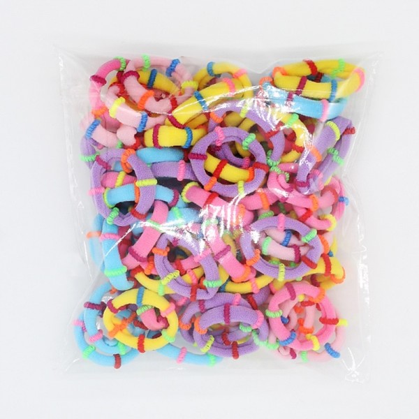 50 Pieces Kids Girls' Sweet Daily Solid Colored Polyester Hair Accessories Colorful / Green / Blue One-Size / Hair Tie 50 Pieces Kids Girls' Sweet Daily Solid Colored Polyester Hair Accessories Colorful / Green / Blue One-Size / Hair Tie