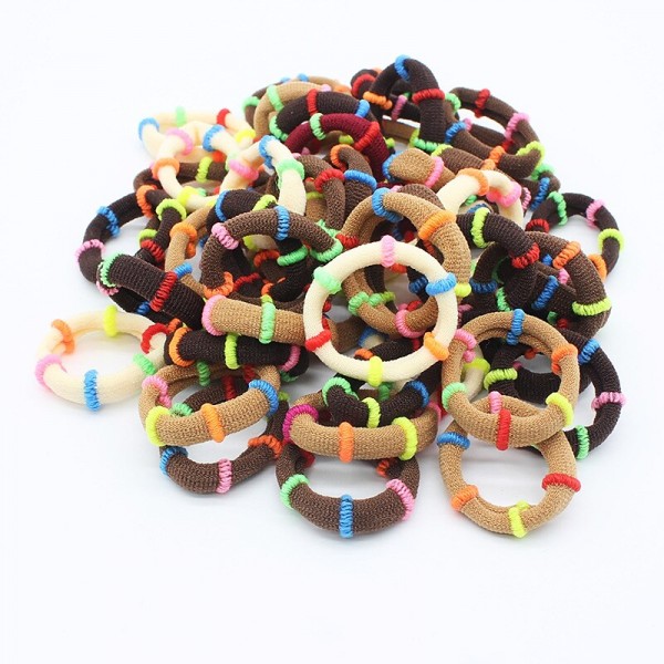 50 Pieces Kids Girls' Sweet Daily Solid Colored Polyester Hair Accessories Colorful / Green / Blue One-Size / Hair Tie 50 Pieces Kids Girls' Sweet Daily Solid Colored Polyester Hair Accessories Colorful / Green / Blue One-Size / Hair Tie