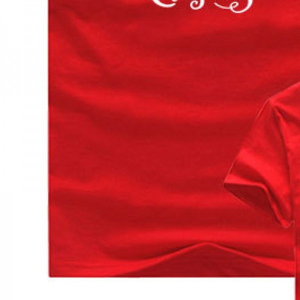 Family T shirt Cotton Deer Casual Red Short Sleeve Daily Matching Outfits