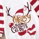 Family Pajamas Cotton Letter Striped Home White Long Sleeve Mommy And Me Outfits Daily Matching Outfits