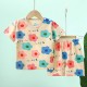 2 Pieces Kids Boys T-shirt & Shorts Outfit Animal Cartoon Short Sleeve Crewneck Cotton Set Casual Fashion Daily Summer Spring 3-7 Years 2 Pieces Kids Boys T-shirt & Shorts Outfit Animal Cartoon Short Sleeve Crewneck Cotton Set Casual Fashion Daily Summer Spring 3-7 Years