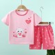 2 Pieces Kids Boys T-shirt & Shorts Outfit Animal Cartoon Short Sleeve Crewneck Cotton Set Casual Fashion Daily Summer Spring 3-7 Years 2 Pieces Kids Boys T-shirt & Shorts Outfit Animal Cartoon Short Sleeve Crewneck Cotton Set Casual Fashion Daily Summer Spring 3-7 Years