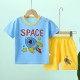2 Pieces Kids Boys T-shirt & Shorts Outfit Animal Cartoon Short Sleeve Crewneck Cotton Set Casual Fashion Daily Summer Spring 3-7 Years 2 Pieces Kids Boys T-shirt & Shorts Outfit Animal Cartoon Short Sleeve Crewneck Cotton Set Casual Fashion Daily Summer Spring 3-7 Years
