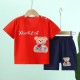 2 Pieces Kids Boys T-shirt & Shorts Outfit Animal Cartoon Short Sleeve Crewneck Cotton Set Casual Fashion Daily Summer Spring 3-7 Years 2 Pieces Kids Boys T-shirt & Shorts Outfit Animal Cartoon Short Sleeve Crewneck Cotton Set Casual Fashion Daily Summer Spring 3-7 Years