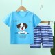 2 Pieces Kids Boys T-shirt & Shorts Outfit Animal Cartoon Short Sleeve Crewneck Cotton Set Casual Fashion Daily Summer Spring 3-7 Years 2 Pieces Kids Boys T-shirt & Shorts Outfit Animal Cartoon Short Sleeve Crewneck Cotton Set Casual Fashion Daily Summer Spring 3-7 Years