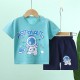 2 Pieces Kids Boys T-shirt & Shorts Outfit Animal Cartoon Short Sleeve Crewneck Cotton Set Casual Fashion Daily Summer Spring 3-7 Years 2 Pieces Kids Boys T-shirt & Shorts Outfit Animal Cartoon Short Sleeve Crewneck Cotton Set Casual Fashion Daily Summer Spring 3-7 Years