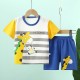 2 Pieces Kids Boys T-shirt & Shorts Outfit Animal Cartoon Short Sleeve Crewneck Cotton Set Casual Fashion Daily Summer Spring 3-7 Years 2 Pieces Kids Boys T-shirt & Shorts Outfit Animal Cartoon Short Sleeve Crewneck Cotton Set Casual Fashion Daily Summer Spring 3-7 Years