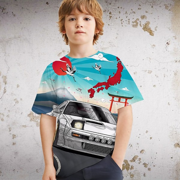 Fashion Letter Pattern Printed Short Sleeve T-Shirt Fashion 3D Printed Colorful Shirts For Boys And Girls Fashion Letter Pattern Printed Short Sleeve T-Shirt Fashion 3D Printed Colorful Shirts For Boys And Girls
