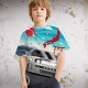 Fashion Letter Pattern Printed Short Sleeve T-Shirt Fashion 3D Printed Colorful Shirts For Boys And Girls Fashion Letter Pattern Printed Short Sleeve T-Shirt Fashion 3D Printed Colorful Shirts For Boys And Girls