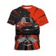 Fashion Letter Pattern Printed Short Sleeve T-Shirt Fashion 3D Printed Colorful Shirts For Boys And Girls Fashion Letter Pattern Printed Short Sleeve T-Shirt Fashion 3D Printed Colorful Shirts For Boys And Girls
