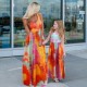 Mommy and Me Dresses Cotton Tie Dye Sunflower Casual Print Black White Orange Sleeveless Midi Mommy And Me Outfits Active Matching Outfits Mommy and Me Dresses Cotton Tie Dye Sunflower Casual Print Black White Orange Sleeveless Midi Mommy And Me Outfits Active Matching Outfits
