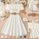 Kids Girls' Dress Solid Color Sleeveless Short Sleeve Outdoor Casual Ruffle Daily Casual Polyester Knee-length White Dress Casual Dress Summer 7-13 Years White Pink Blue Kids Girls' Dress Solid Color Sleeveless Short Sleeve Outdoor Casual Ruffle Daily Casual Polyester Knee-length White Dress Casual Dress Summer 7-13 Years White Pink Blue