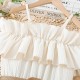 Kids Girls' Dress Solid Color Sleeveless Short Sleeve Outdoor Casual Ruffle Daily Casual Polyester Knee-length White Dress Casual Dress Summer 7-13 Years White Pink Blue Kids Girls' Dress Solid Color Sleeveless Short Sleeve Outdoor Casual Ruffle Daily Casual Polyester Knee-length White Dress Casual Dress Summer 7-13 Years White Pink Blue