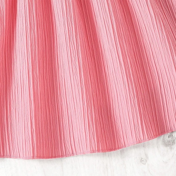 Kids Girls' Dress Solid Color Sleeveless Short Sleeve Outdoor Casual Ruffle Daily Casual Polyester Knee-length White Dress Casual Dress Summer 7-13 Years White Pink Blue Kids Girls' Dress Solid Color Sleeveless Short Sleeve Outdoor Casual Ruffle Daily Casual Polyester Knee-length White Dress Casual Dress Summer 7-13 Years White Pink Blue