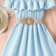 Kids Girls' Dress Solid Color Sleeveless Short Sleeve Outdoor Casual Ruffle Daily Casual Polyester Knee-length White Dress Casual Dress Summer 7-13 Years White Pink Blue Kids Girls' Dress Solid Color Sleeveless Short Sleeve Outdoor Casual Ruffle Daily Casual Polyester Knee-length White Dress Casual Dress Summer 7-13 Years White Pink Blue