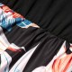 Mommy and Me Family Sets Plant Street Print Black White Pink Sleeveless Maxi Tank Dress Vacation Matching Outfits Mommy and Me Family Sets Plant Street Print Black White Pink Sleeveless Maxi Tank Dress Vacation Matching Outfits