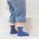Baby Unisex 5 Pairs Socks Pink Blue Brown Animal Floral Spring Fall Cute Home 1-5 Years