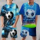 Boys 3D Graphic Football T-shirt & Shorts T-shirt Set Clothing Set Short Sleeve 3D prints Summer Spring Active Sports Fashion Polyester Kids 3-13 Years Outdoor Street Vacation Regular Fit Boys 3D Graphic Football T-shirt & Shorts T-shirt Set Clothing Set Short Sleeve 3D prints Summer Spring Active Sports Fashion Polyester Kids 3-13 Years Outdoor Street Vacation Regular Fit