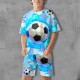 Boys 3D Graphic Football T-shirt & Shorts T-shirt Set Clothing Set Short Sleeve 3D prints Summer Spring Active Sports Fashion Polyester Kids 3-13 Years Outdoor Street Vacation Regular Fit Boys 3D Graphic Football T-shirt & Shorts T-shirt Set Clothing Set Short Sleeve 3D prints Summer Spring Active Sports Fashion Polyester Kids 3-13 Years Outdoor Street Vacation Regular Fit