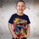 Boys 3D Graphic Animal Dinosaur T shirt Tee Short Sleeve 3D Print Summer Spring Active Sports Fashion Polyester Kids 3-12 Years Outdoor Casual Daily Regular Fit