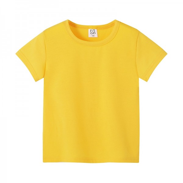 Kids Boys T shirt Tee Solid Color Short Sleeve Cotton Children Top Outdoor Neutral Daily Summer Black 2-12 Years Kids Boys T shirt Tee Solid Color Short Sleeve Cotton Children Top Outdoor Neutral Daily Summer Black 2-12 Years