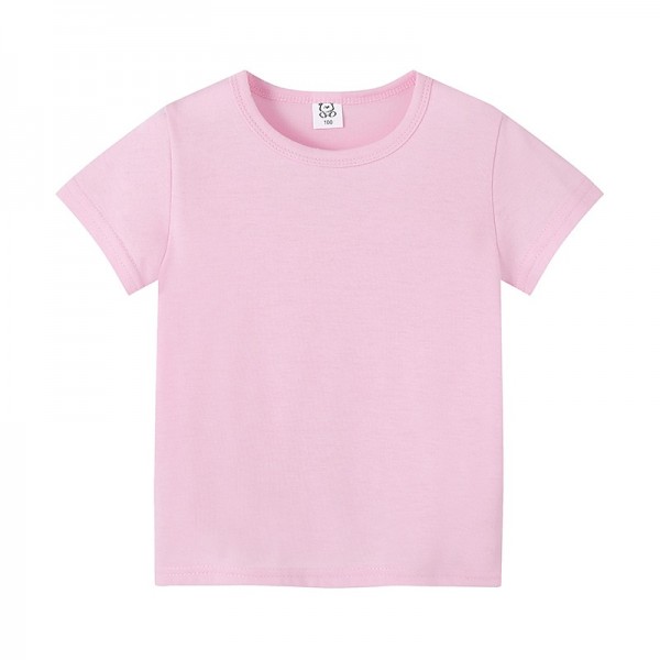 Kids Boys T shirt Tee Solid Color Short Sleeve Cotton Children Top Outdoor Neutral Daily Summer Black 2-12 Years Kids Boys T shirt Tee Solid Color Short Sleeve Cotton Children Top Outdoor Neutral Daily Summer Black 2-12 Years
