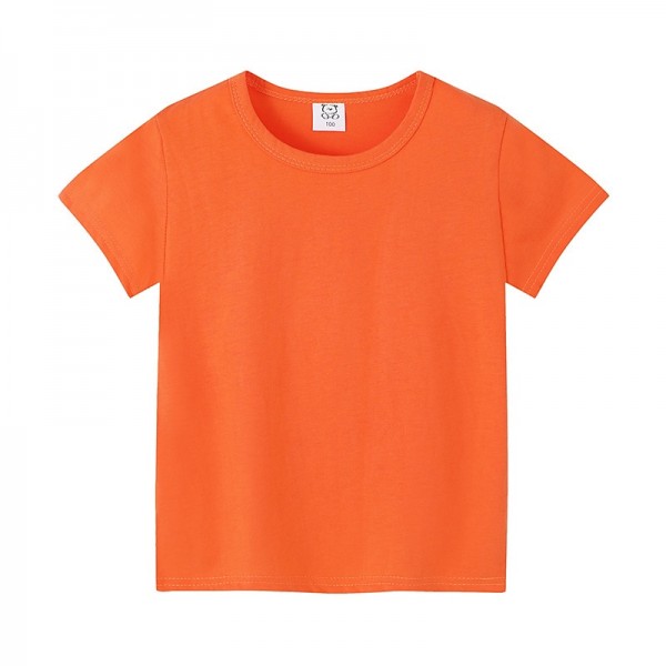 Kids Boys T shirt Tee Solid Color Short Sleeve Cotton Children Top Outdoor Neutral Daily Summer Black 2-12 Years Kids Boys T shirt Tee Solid Color Short Sleeve Cotton Children Top Outdoor Neutral Daily Summer Black 2-12 Years