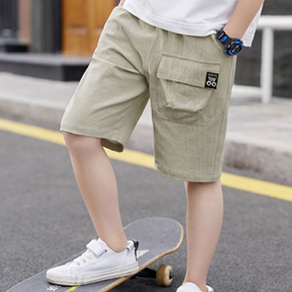 Kids Boys Shorts Pocket Solid Color Breathable Comfort Shorts Outdoor Cool Daily turmeric Black Sky Blue Mid Waist Kids Boys Shorts Pocket Solid Color Breathable Comfort Shorts Outdoor Cool Daily turmeric Black Sky Blue Mid Waist