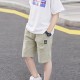 Kids Boys Shorts Pocket Solid Color Breathable Comfort Shorts Outdoor Cool Daily turmeric Black Sky Blue Mid Waist Kids Boys Shorts Pocket Solid Color Breathable Comfort Shorts Outdoor Cool Daily turmeric Black Sky Blue Mid Waist