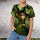 Boys 3D Graphic Animal Cartoon T shirt Tee Short Sleeve 3D Print Summer Spring Active Sports Fashion Polyester Kids 3-12 Years Outdoor Casual Daily Regular Fit