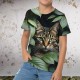 Boys 3D Graphic Animal Cartoon T shirt Tee Short Sleeve 3D Print Summer Spring Active Sports Fashion Polyester Kids 3-12 Years Outdoor Casual Daily Regular Fit