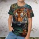 Boys 3D Graphic Animal Cartoon T shirt Tee Short Sleeve 3D Print Summer Spring Active Sports Fashion Polyester Kids 3-12 Years Outdoor Casual Daily Regular Fit