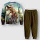 Boys 3D Animal Dinosaur Sweatshirt & Pants Long Sleeve 3D Printing Fall Winter Active Fashion Cool Polyester Kids 3-12 Years Outdoor Street Vacation Regular Fit Boys 3D Animal Dinosaur Sweatshirt & Pants Long Sleeve 3D Printing Fall Winter Active Fashion Cool Polyester Kids 3-12 Years Outdoor Street Vacation Regular Fit