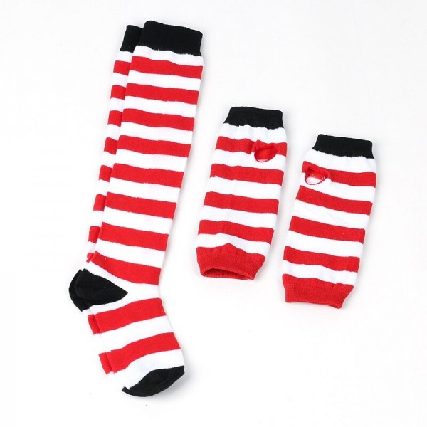 Kids Unisex 3 Pairs Stockings 4# children (hands + feet) orange and black strips 9# children (hands + feet) red and white strips Children / hands+feet / black and white thin strips 3# Striped Summer Kids Unisex 3 Pairs Stockings 4# children (hands + feet) orange and black strips 9# children (hands + feet) red and white strips Children / hands+feet / black and white thin strips 3# Striped Summer