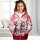 Girls' 3D Cat Hoodie Coat Outerwear Long Sleeve 3D Print Fall Winter Active Fashion Cute Polyester Kids 3-12 Years Outdoor Casual Daily Regular Fit Girls' 3D Cat Hoodie Coat Outerwear Long Sleeve 3D Print Fall Winter Active Fashion Cute Polyester Kids 3-12 Years Outdoor Casual Daily Regular Fit