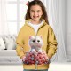 Girls' 3D Cat Hoodie Coat Outerwear Long Sleeve 3D Print Fall Winter Active Fashion Cute Polyester Kids 3-12 Years Outdoor Casual Daily Regular Fit Girls' 3D Cat Hoodie Coat Outerwear Long Sleeve 3D Print Fall Winter Active Fashion Cute Polyester Kids 3-12 Years Outdoor Casual Daily Regular Fit