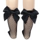 Kids Girls' Socks White fishnet stockings / pink knot Black fishnet stockings / rose red knot White fishnet stockings / purple knot Solid Color Hole Summer Spring Cute School 1-12 Years Kids Girls' Socks White fishnet stockings / pink knot Black fishnet stockings / rose red knot White fishnet stockings / purple knot Solid Color Hole Summer Spring Cute School 1-12 Years